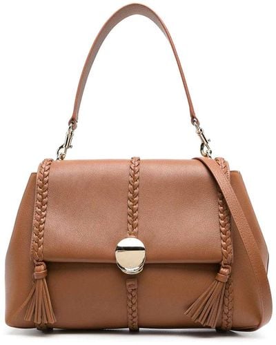 Chloé Penelope Medium Soft Shoulder Bag - Brown