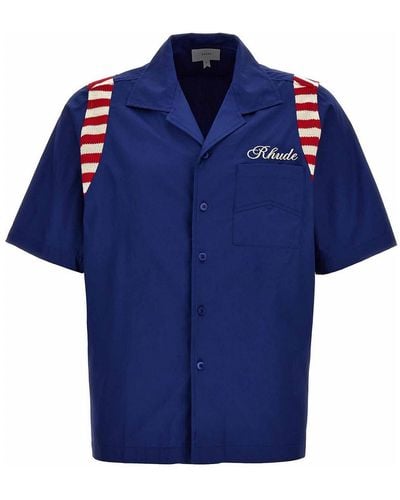 Rhude American Spirit Shirt - Blue