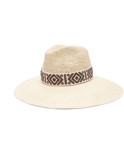 Borsalino Sophie Semicrochet Panama Hat - Natural