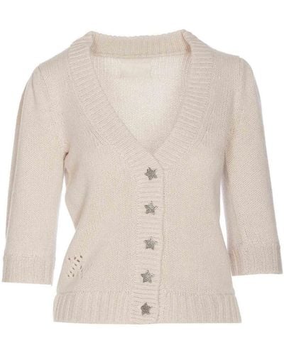 Zadig & Voltaire Betsy Cashmere Cardigan - White