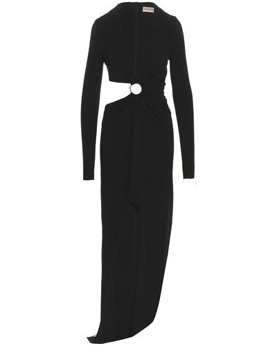 Alexandre Vauthier Cut-out Long Dress - Black
