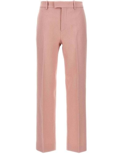 Burberry Tailored Trousers - Pink