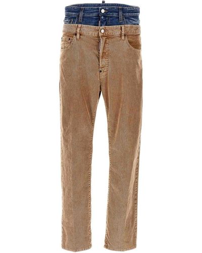 DSquared² 642 Twin Pack Jeans - Natural