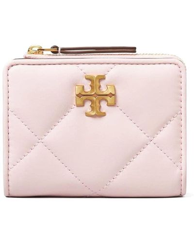 Tory Burch Kira Leather Bifold Wallet - Pink