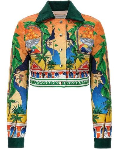 Casablancabrand Triomphe Dorange Jacket - Multicolour