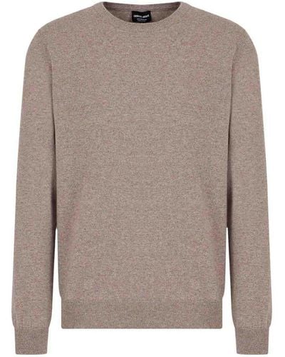 Giorgio Armani Sweater Roundneck - Gray