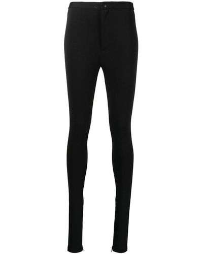 Wardrobe NYC Slit Detail High Waist leggings - Black