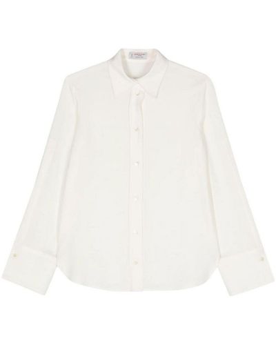 Alberto Biani Slim Fit Cady Shirt - White