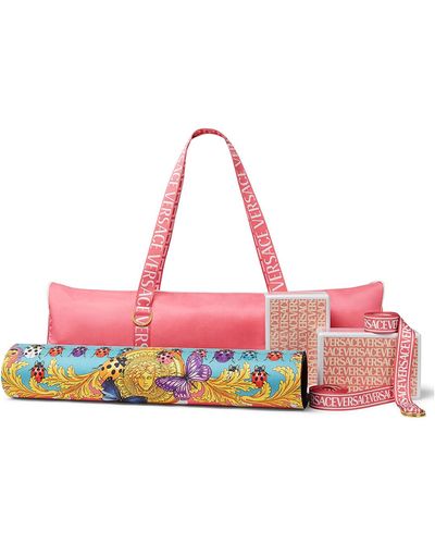 Versace Yoga Set Duffle Bag - Pink