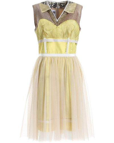 Moschino Inside Out Dress - Yellow