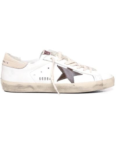 Golden Goose Superstar Classic Trainers - White