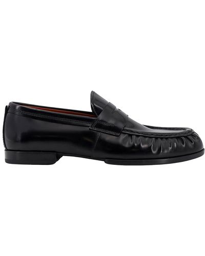 Tod's Leather Loafer - Black