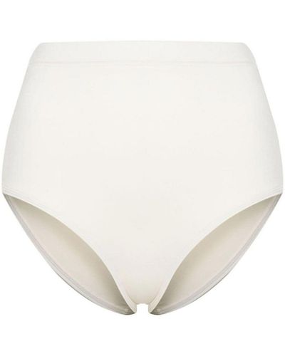 Jil Sander High-waisted Bikini Bottoms - Natural