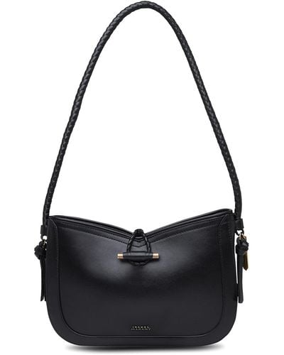 Isabel Marant Vigo Bag In Leather - Black