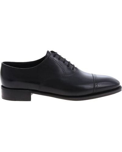 John Lobb Philip Ii Oxford Shoes - Black