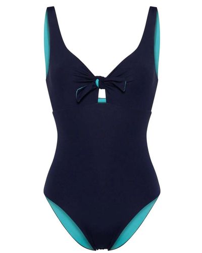 Fisico Reversible Swimsuit - Blue