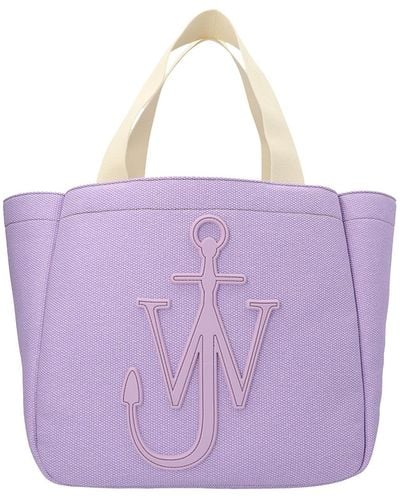 JW Anderson Cabas Shopping Bag - Purple