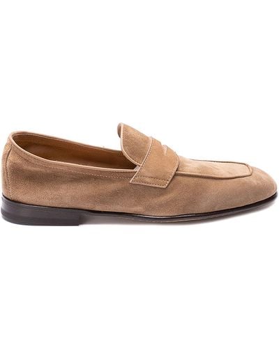Brunello Cucinelli Penny Loafers - Brown