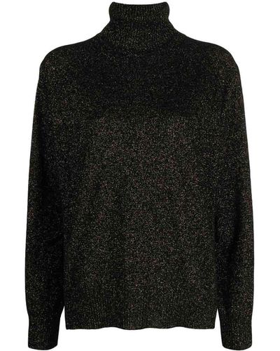Twin Set Turtle-neck Sweater - Black