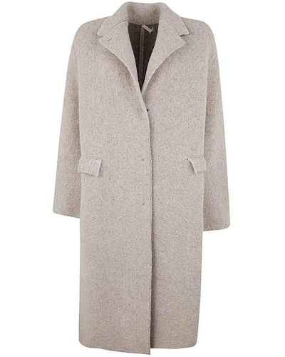 Boboutic Single Breasted Coat - Gray