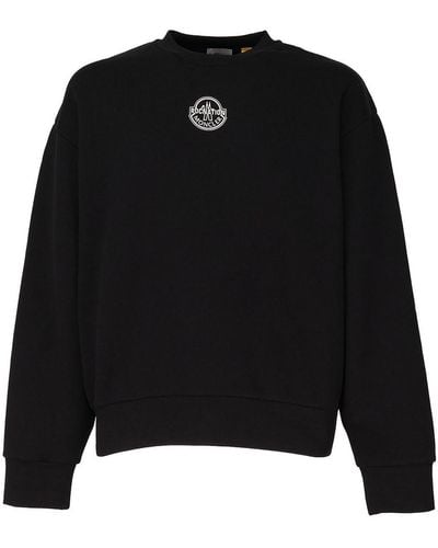 Moncler Logoed Sweatshirt - Black
