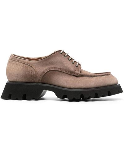 Santoni Gunnar Lace Up Shoes - Brown