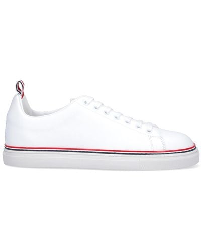 Thom Browne Detailed Sneakers - White