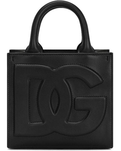 Dolce & Gabbana Dg Daily Shopper Small Tote Bag - Black