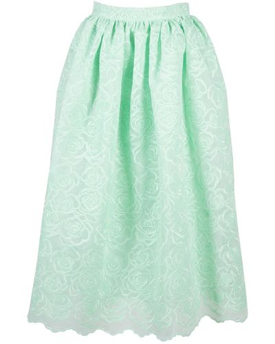 Vivetta Lace Skirt - Green