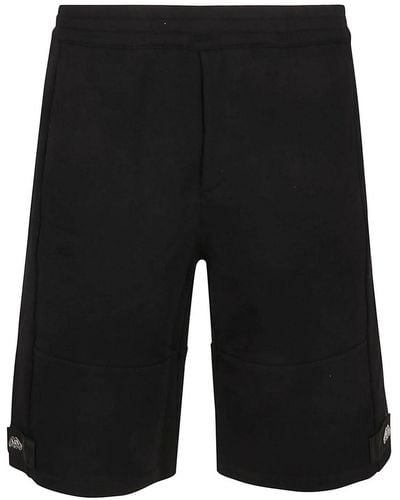 Alexander McQueen Cotton Shorts - Black