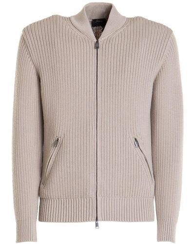 Brioni Wool Sweater - Natural