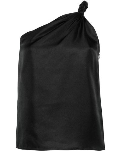 Loulou Studio Adiran One Shoulder Dress - Black
