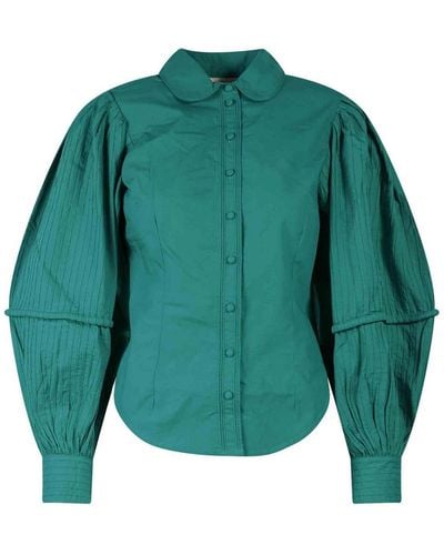 Ulla Johnson Cotton Shirt - Green