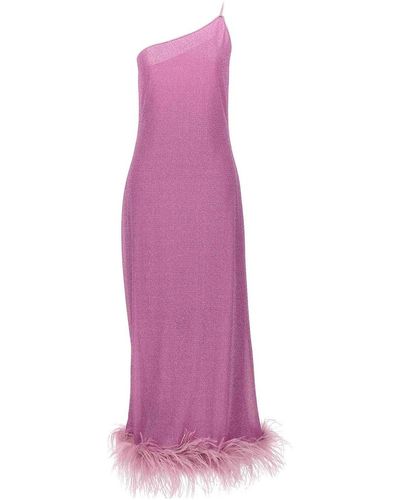 Oséree Long Dress - Purple