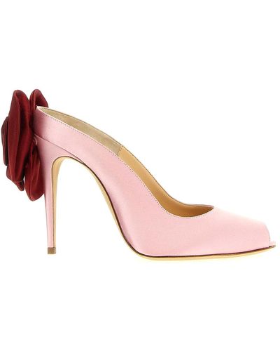 Magda Butrym Re Court Shoes Flower Heel - Pink