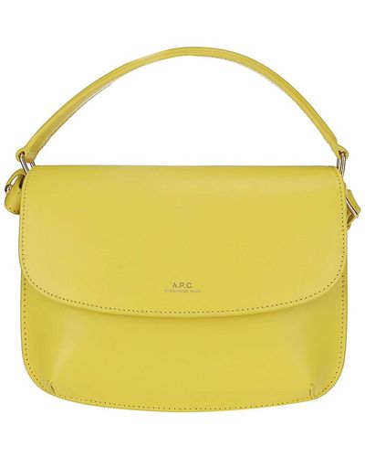 A.P.C. Sarah Shoulder Bag - Yellow
