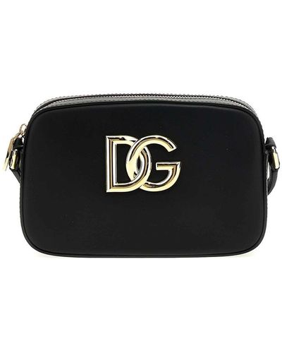 Dolce & Gabbana 35 Crossbody Bag - Black
