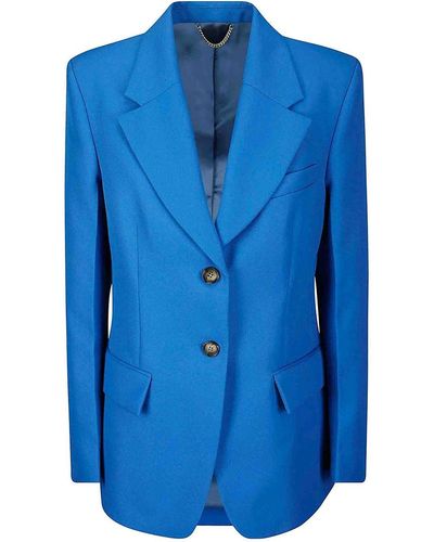 Victoria Beckham Casual Jacket - Blue