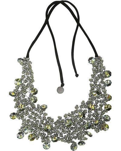 Maria Calderara Crystals Necklace - Green