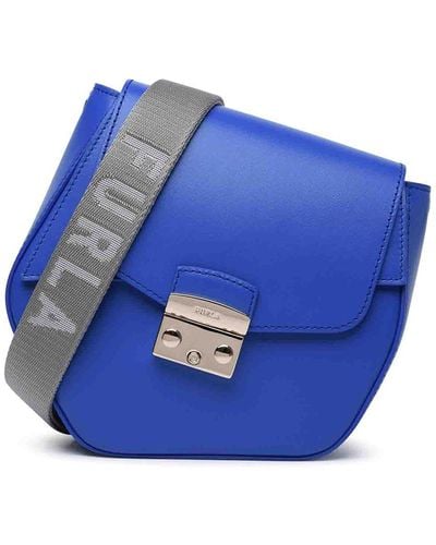 Furla Metropolis Mini Shoulder Bag - Blue