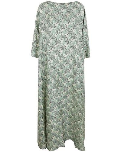 La DoubleJ Muumuu Dress Round Neck - Green