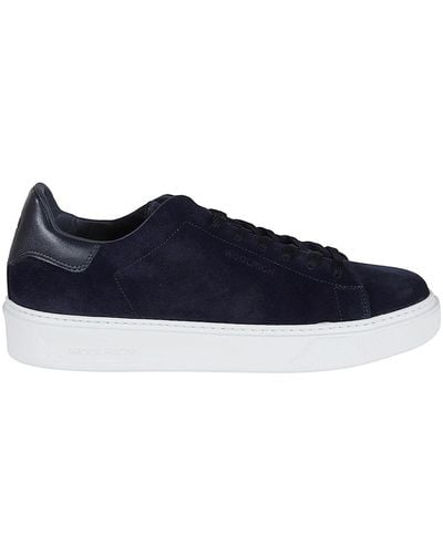 Woolrich Leather Sneakers - Blue