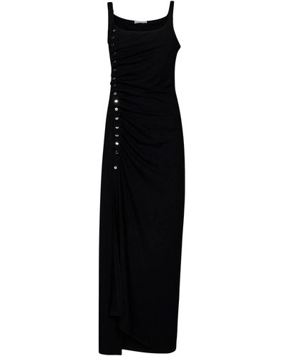 Rabanne Stretch Jersey Dress - Black