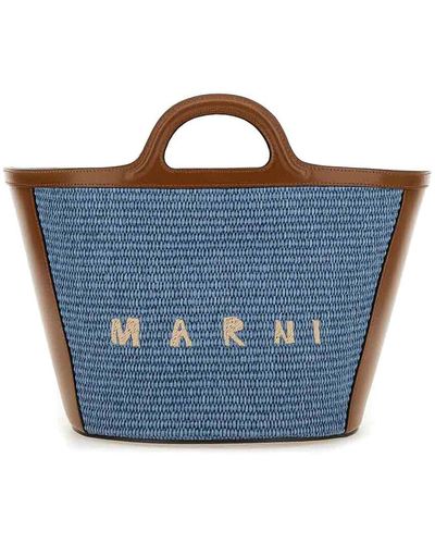 Marni Tropicalia Small Bag - Blue