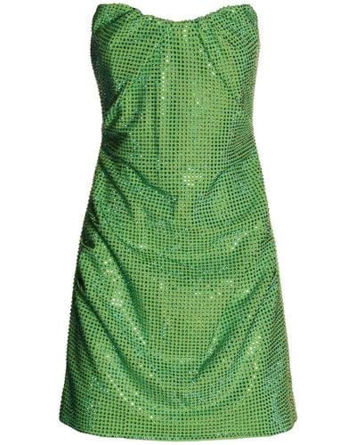Roland Mouret Strapless Diate Short Dress - Green
