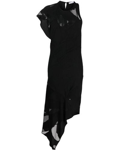 IRO Asymmetric Midi Dress - Black