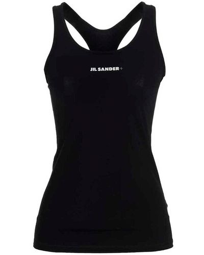 Jil Sander Logo Top - Black