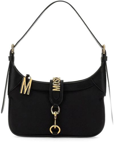 Moschino Bag With Logo - Black