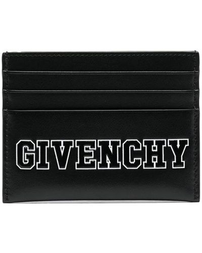 Givenchy Logo-print Leather Cardholder - White