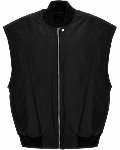 Rick Owens 'Jumbo Flight' Vest - Black